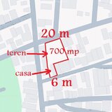 Lacul Tei  Teren 710 mp si casa batraneasca toate utilitatile. se accepta BITCOIN